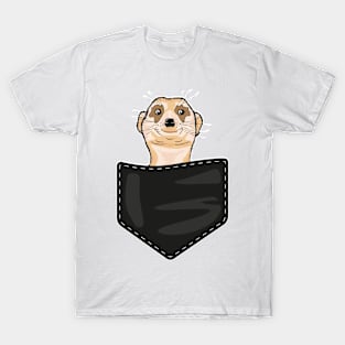 Meerkat in the pocket T-Shirt